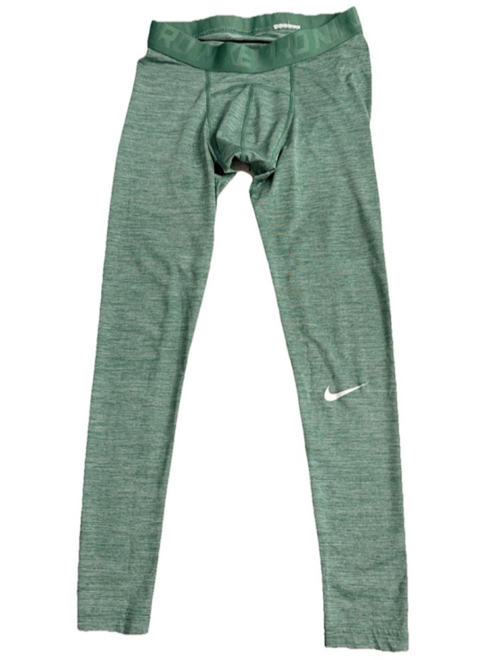 Nike Pro Dri-FIT Compression Tights Men’s Small Green Athletic